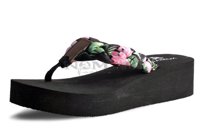 Luau - Black-Pink Floral